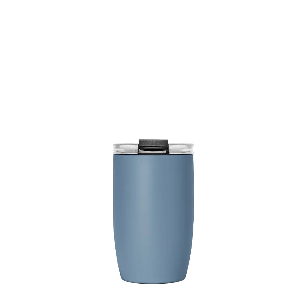Simple Modern Voyager Tumbler with Clear Flip Lid and Straw 12 oz Blue Dune 
