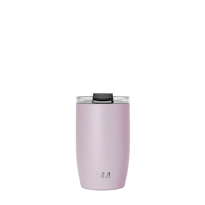 Simple Modern Voyager Tumbler with Clear Flip Lid and Straw 12 oz Lavender Mist 