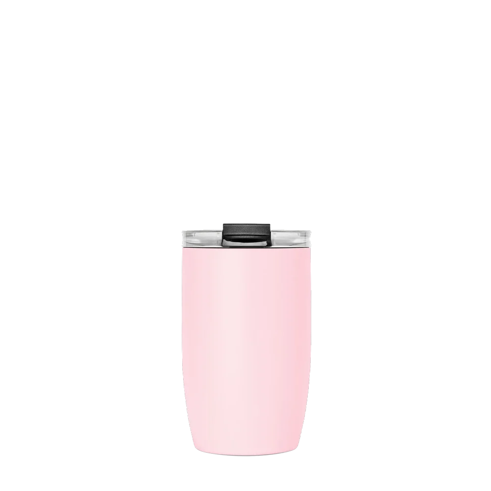 Simple Modern Voyager Tumbler with Clear Flip Lid and Straw 12 oz Blush 