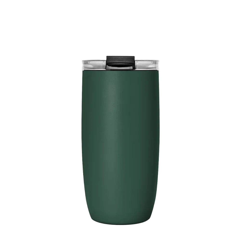 Simple Modern Voyager Tumbler with Clear Flip Lid and Straw 16 oz Forest 