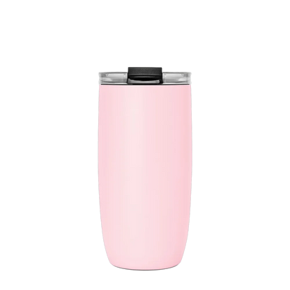 Simple Modern Voyager Tumbler with Clear Flip Lid and Straw 16 oz Blush 