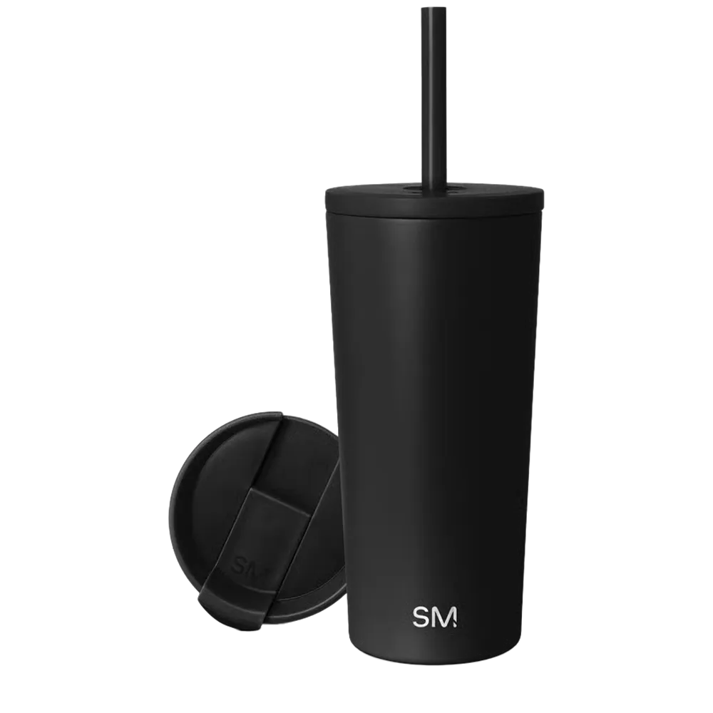 Simple Modern Classic Tumbler 20 oz Midnight Black 