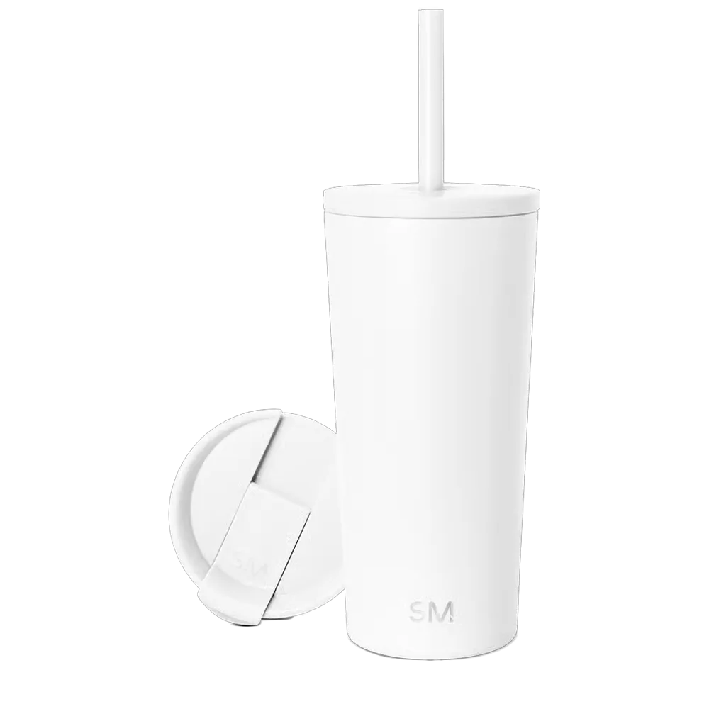 Simple Modern Classic Tumbler 20 oz Winter White 