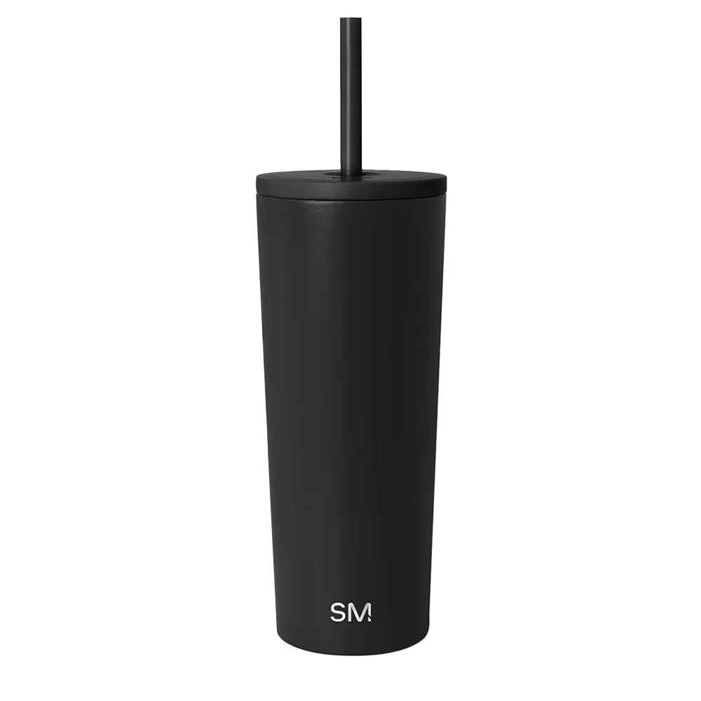 Simple Modern Classic Tumbler 24 oz Midnight Black 
