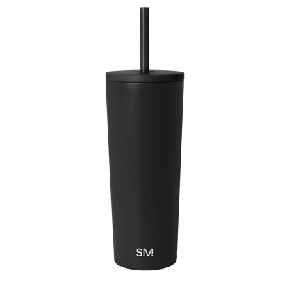 Simple Modern Classic Tumbler 24 oz Midnight Black 
