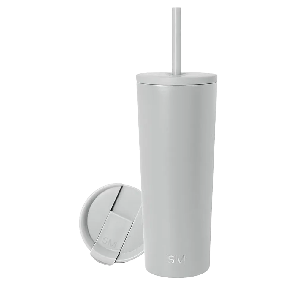 Simple Modern Classic Tumbler 24 oz Ice Gray 