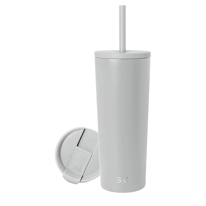 Simple Modern Classic Tumbler 24 oz Ice Gray 