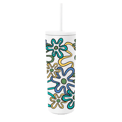 Simple Modern Spring Collection wrap Retro Daisies 