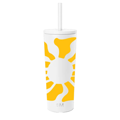 Wavy Rays Monogram Classic Tumbler | 24 oz