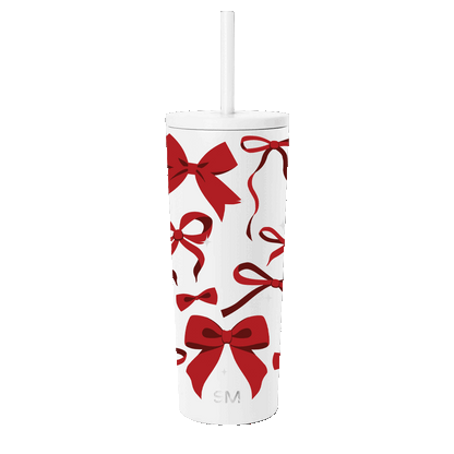 Simple Modern 24 oz Classic Tumbler with Winter Design Bowd and Bright 