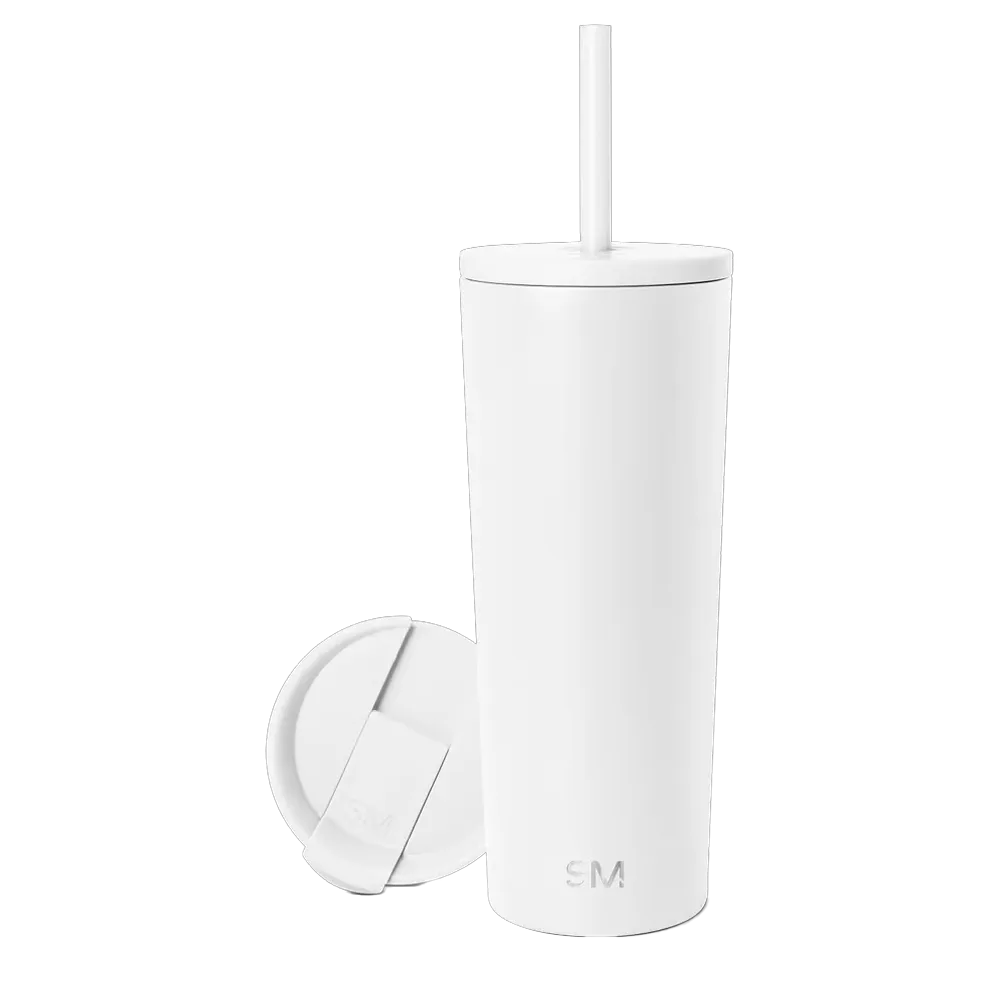 Simple Modern Classic Tumbler 24 oz Winter White 