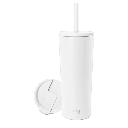 Simple Modern Classic Tumbler 24 oz Winter White 