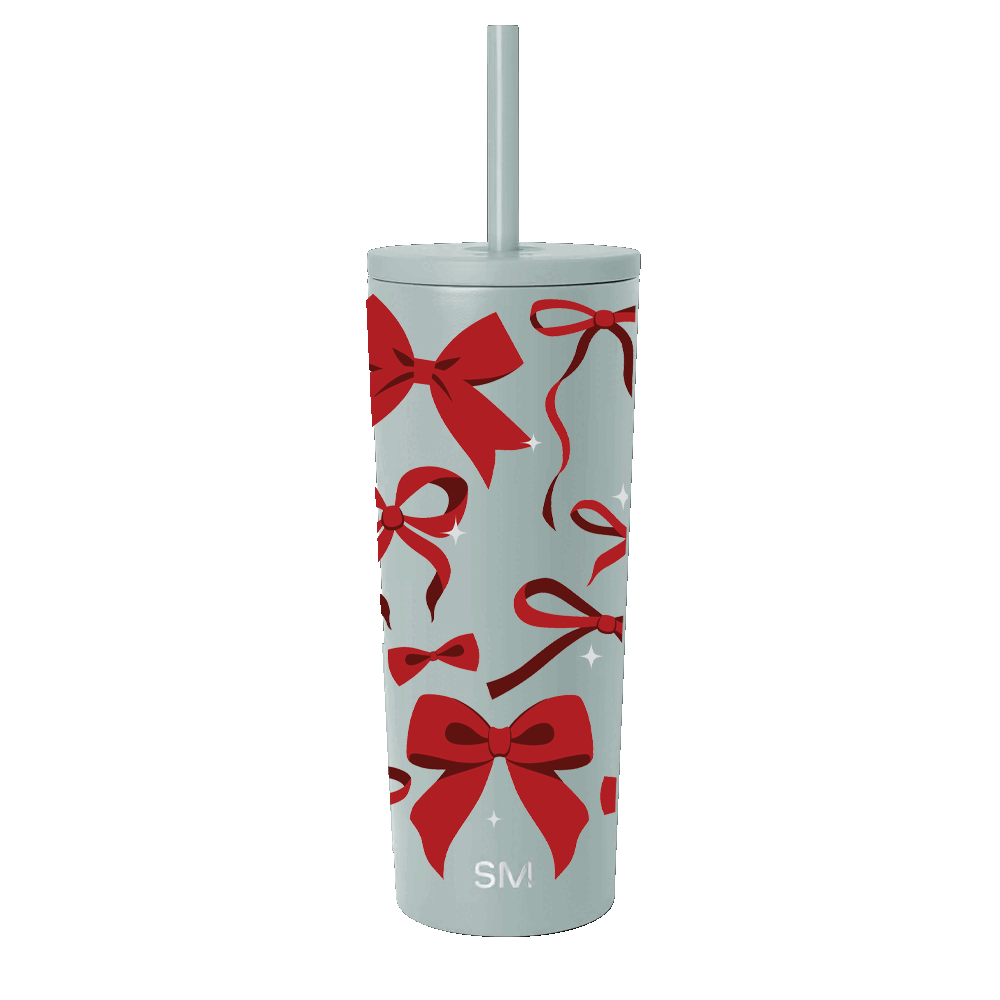 Simple Modern 24 oz Classic Tumbler with Winter Design Bowd and Bright 
