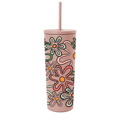 Simple Modern Spring Collection wrap Retro Daisies 