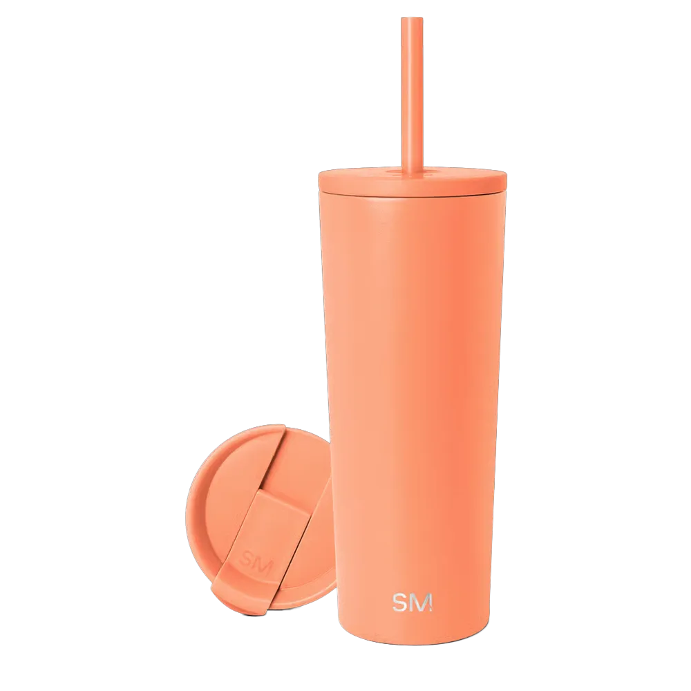 Simple Modern Classic Tumbler 24 oz Clementine 