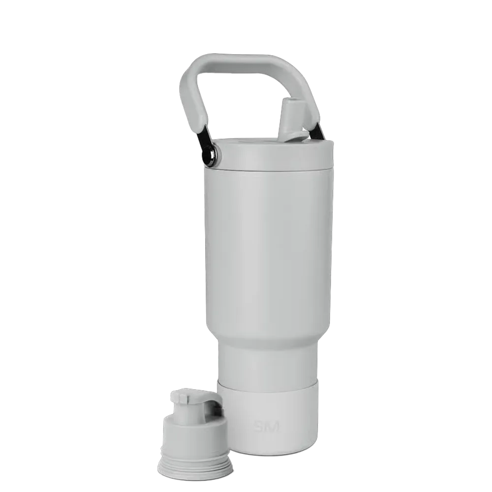 Simple Modern Trek Pivot Tumbler 30 oz Ice Gray 
