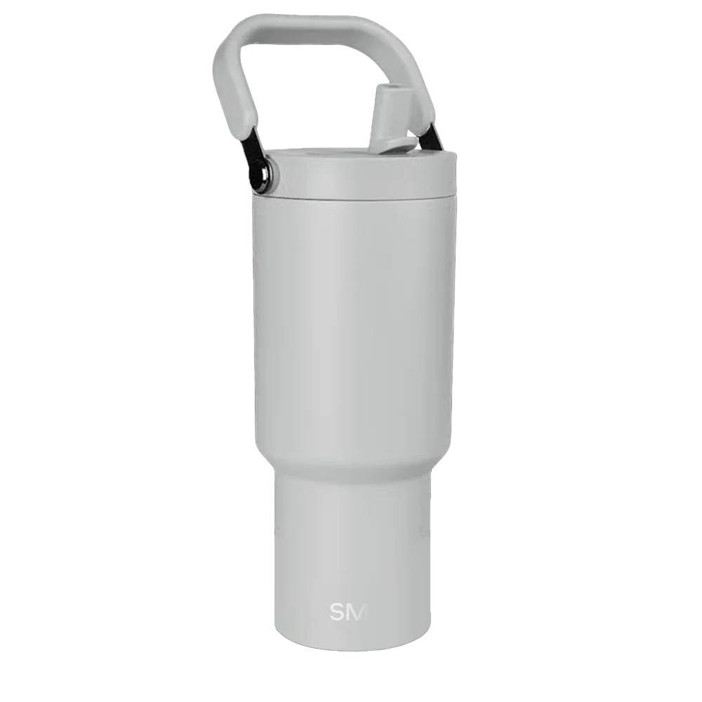 Simple Modern Trek Pivot Tumbler 30 oz Ice Gray 
