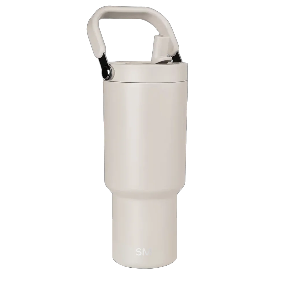 Simple Modern Trek Pivot Tumbler 30 oz Almond Birch 