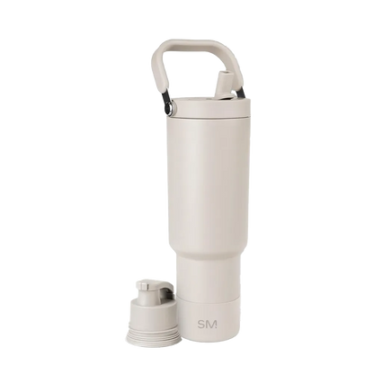 Simple Modern Trek Pivot Tumbler 40 oz Almond Birch 