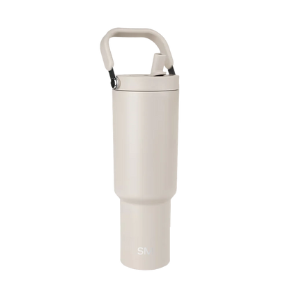 Simple Modern Trek Pivot Tumbler 40 oz Almond Birch 