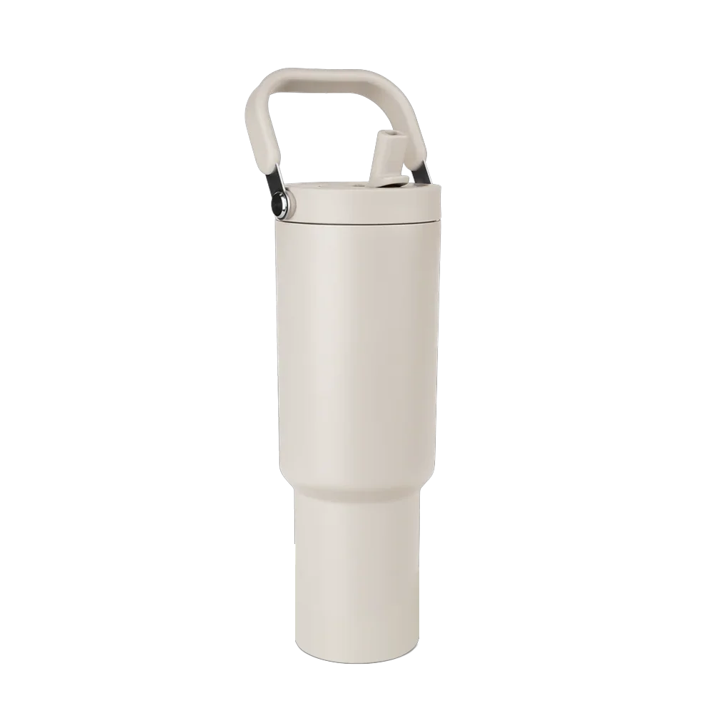 Simple Modern Trek Pivot Tumbler 40 oz Almond Birch 