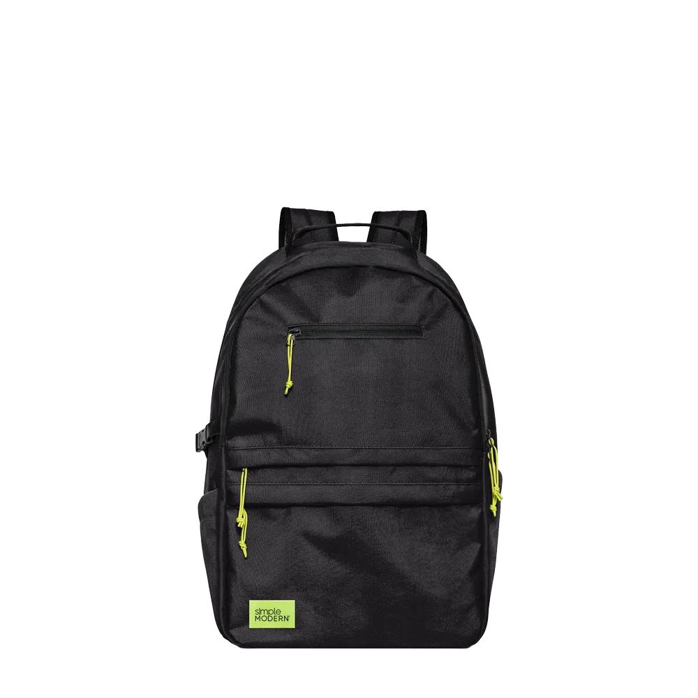 25 litre laptop backpack EVERKI Onyx Business Travel with Compartment, Black - L This laptop backpack is designed with functionality in mind Ellis Backpack | 25 L