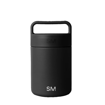 Simple Modern Provision Food Jar 12 oz Midnight Black 