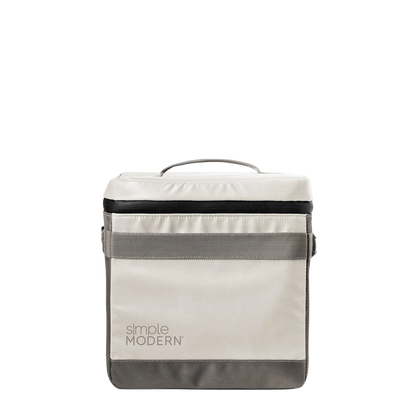 Simple Modern Day Cooler 12 Can Almond Birch 