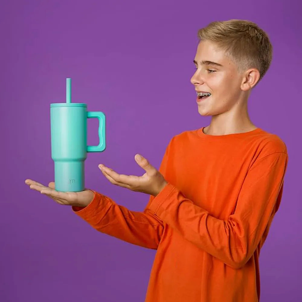 Trek Kids Tumbler with Silicone Straw | 24 oz