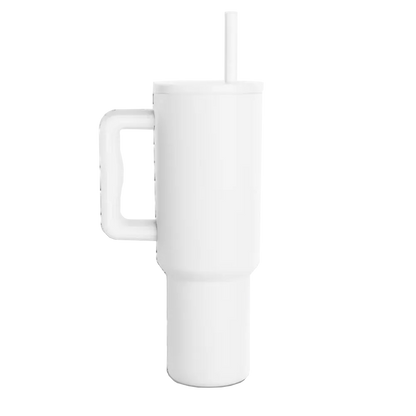 Simple Modern Trek Signature Tumbler 40 oz Winter White 