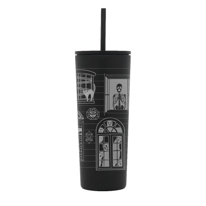 Simple Modern Spooky Windows Wrap center profile 