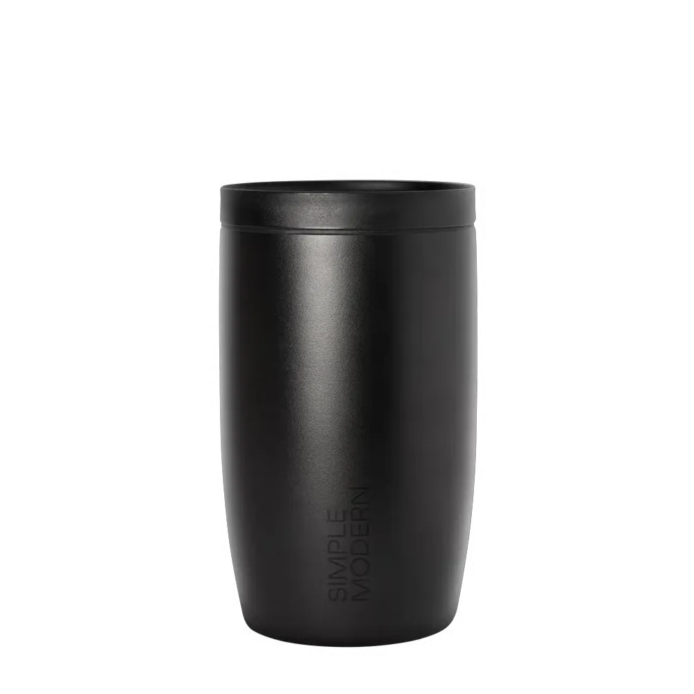 Simple Modern Voyager Signature Tumbler 12 oz Midnight Black 