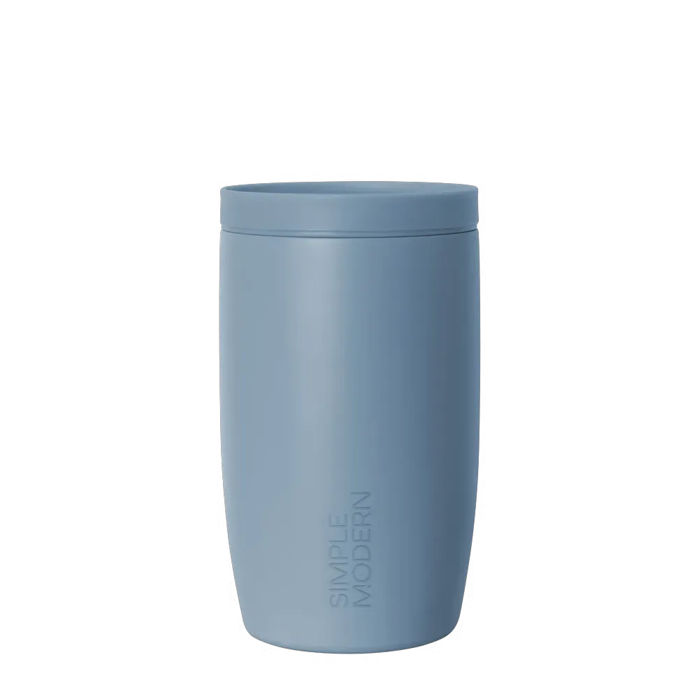 Simple Modern Voyager Signature Tumbler 12 oz Blue Dune 