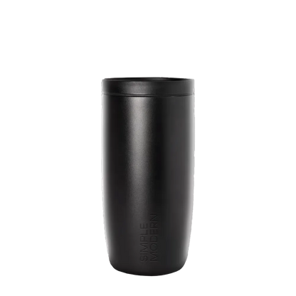 Simple Modern Voyager Signature Tumbler 16 oz Midnight Black 