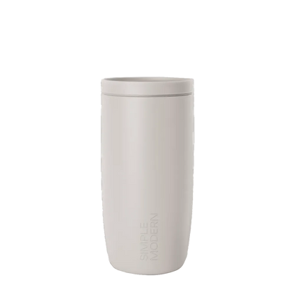 Simple Modern Voyager Signature Tumbler 16 oz Almond Birch 