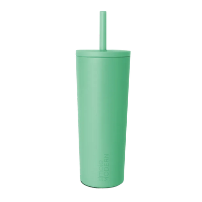 Simple Modern Classic Signature Tumbler 24 oz Mistletoe 