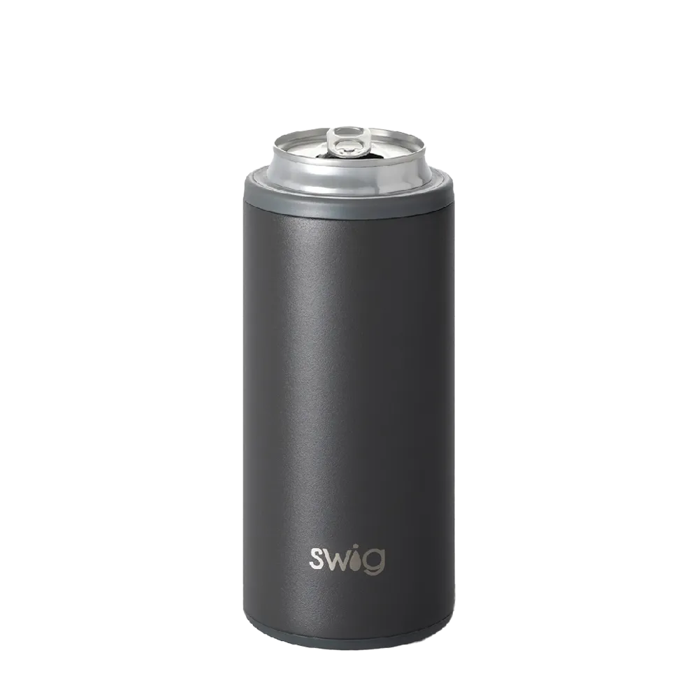 Swig Skinny Can Holder 12 oz Grey 