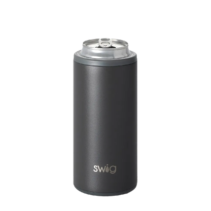 Swig Skinny Can Holder 12 oz Grey 