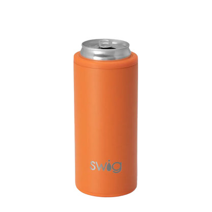 Swig Skinny Can Holder 12 oz Orange 