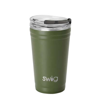 Swig Party Cup 24 oz Olive 