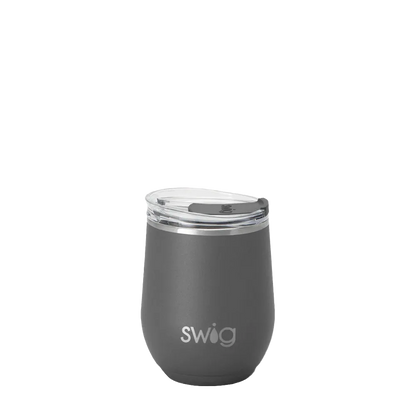 Swig Wine Tumbler 12 oz Grey 