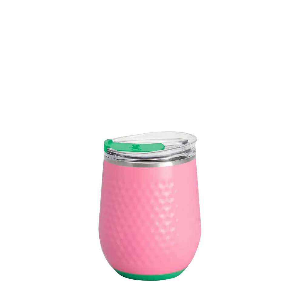 Swig Wine Tumbler 12 oz Azalea Golf Ball 