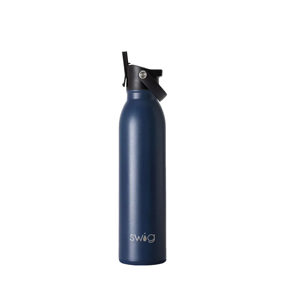 Swig Water Bottle 20 oz Navy 