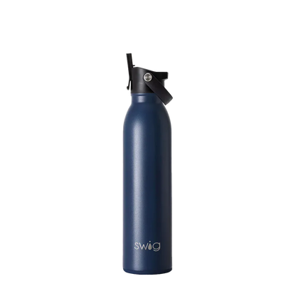 Swig Water Bottle 20 oz Navy 