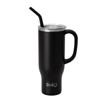 Swig Mega Mug 30 oz Black 