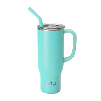 Swig Mega Mug 30 oz Aqua 