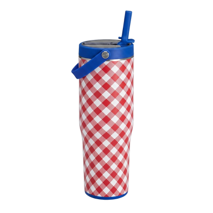Swig Patterned To-Go Tumbler 30 oz Patriotic Picnic 
