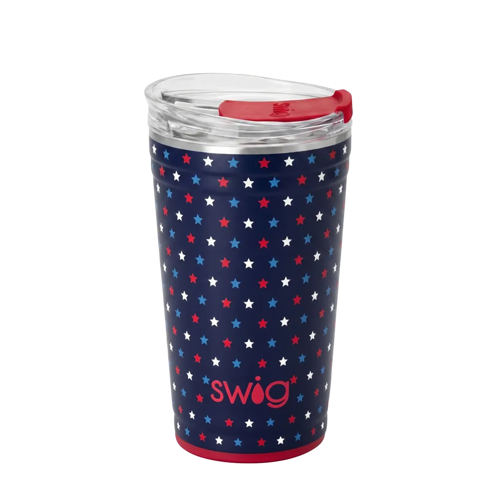 Swig Patterned Party Cup 24 oz Oh My Stars 