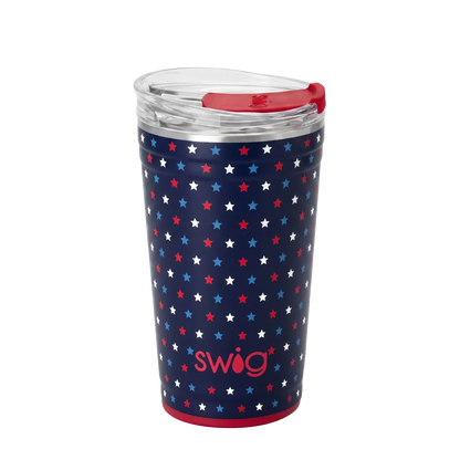 Swig Patterned Party Cup 24 oz Oh My Stars 
