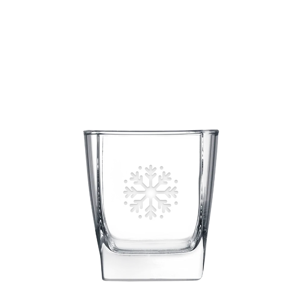 Holiday 2024 | 10.5 oz Square Rocks Glass